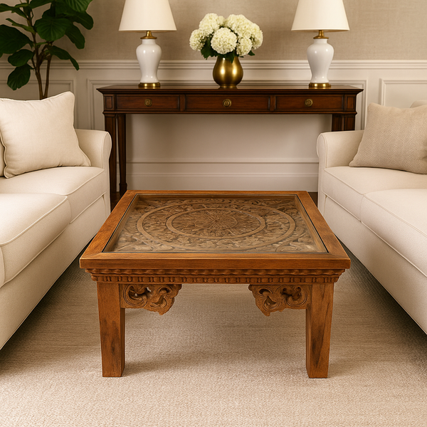 Tanjore Aramane Coffee Table